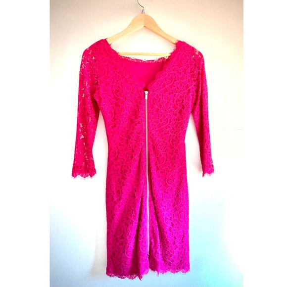 Diane Von Furstenberg Zarita Lace Dress - Picture 2 of 6